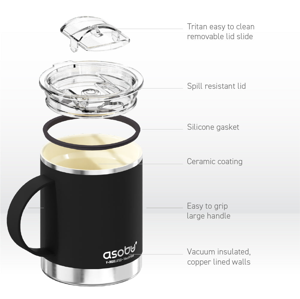 Asobu Aqua Marble Ultimate Mug - Image 4