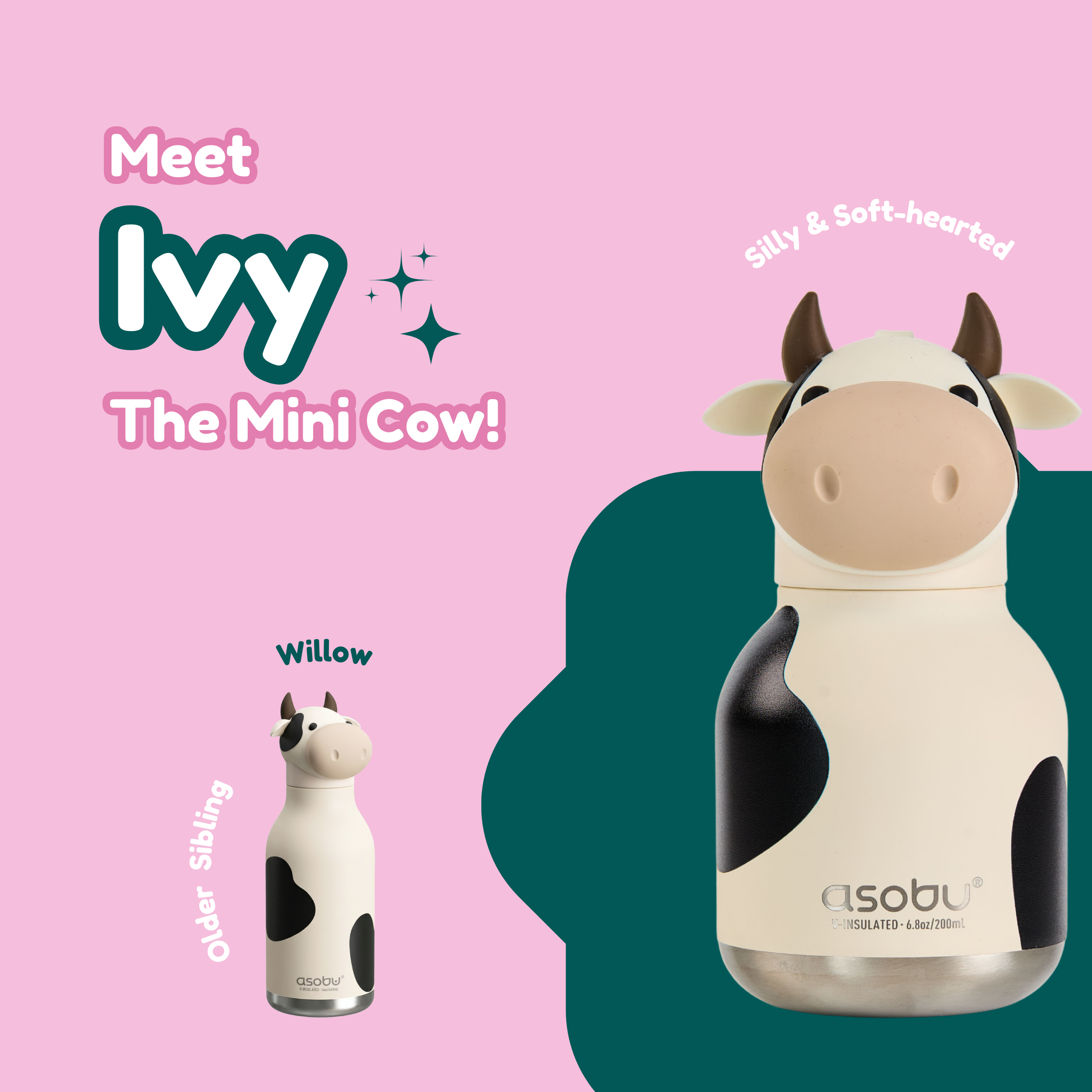 Asobu Mini Cow Bestie Bottle - Image 4