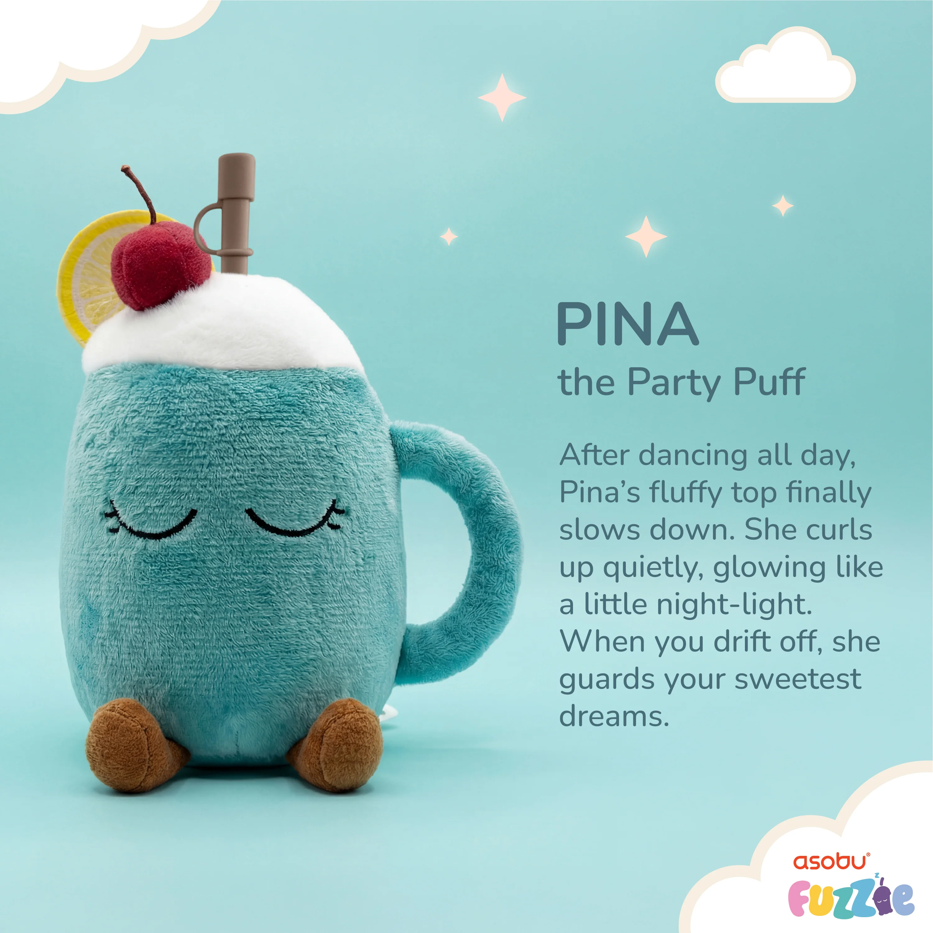 Asobu Pina the Party Puff Fuzzie - Image 2