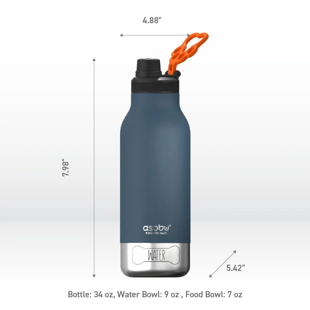 Asobu Blue Barky Bottle - Image 5