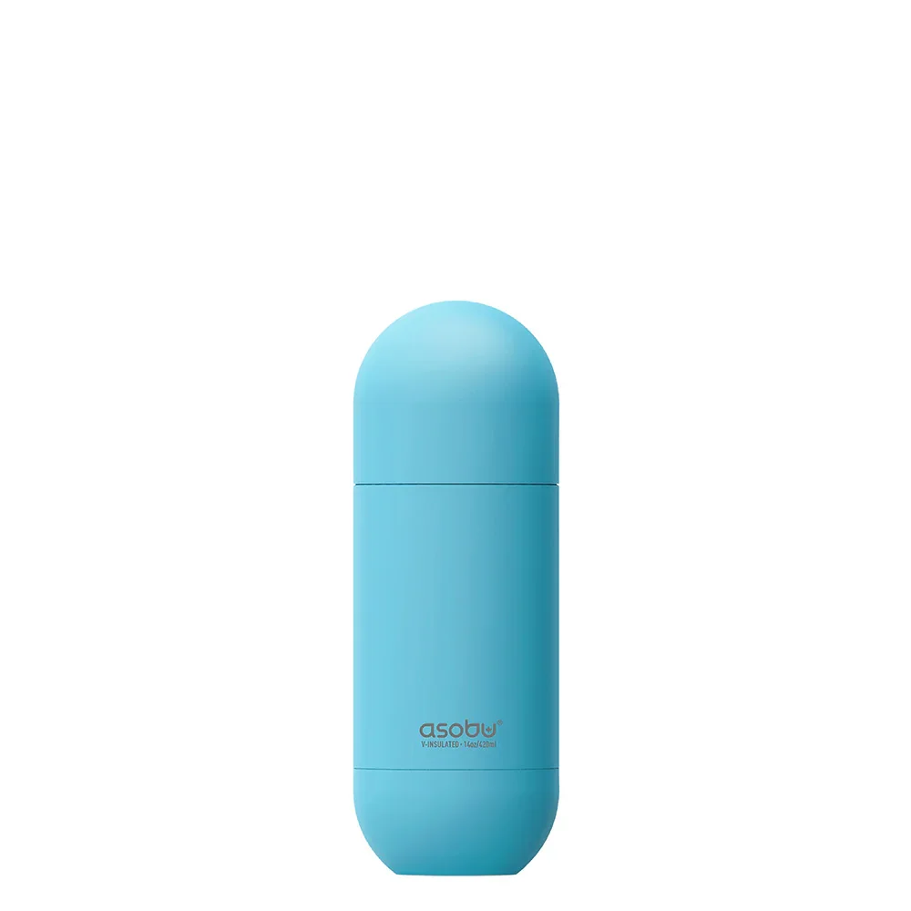 Asobu Slate Blue Orb Bottle