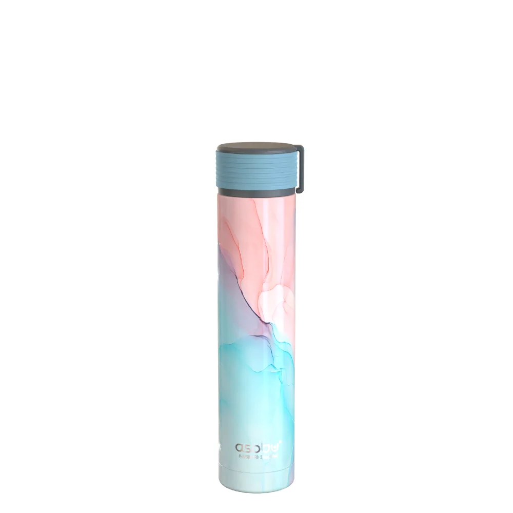 Asobu Aqua Marble Skinny Mini Flask