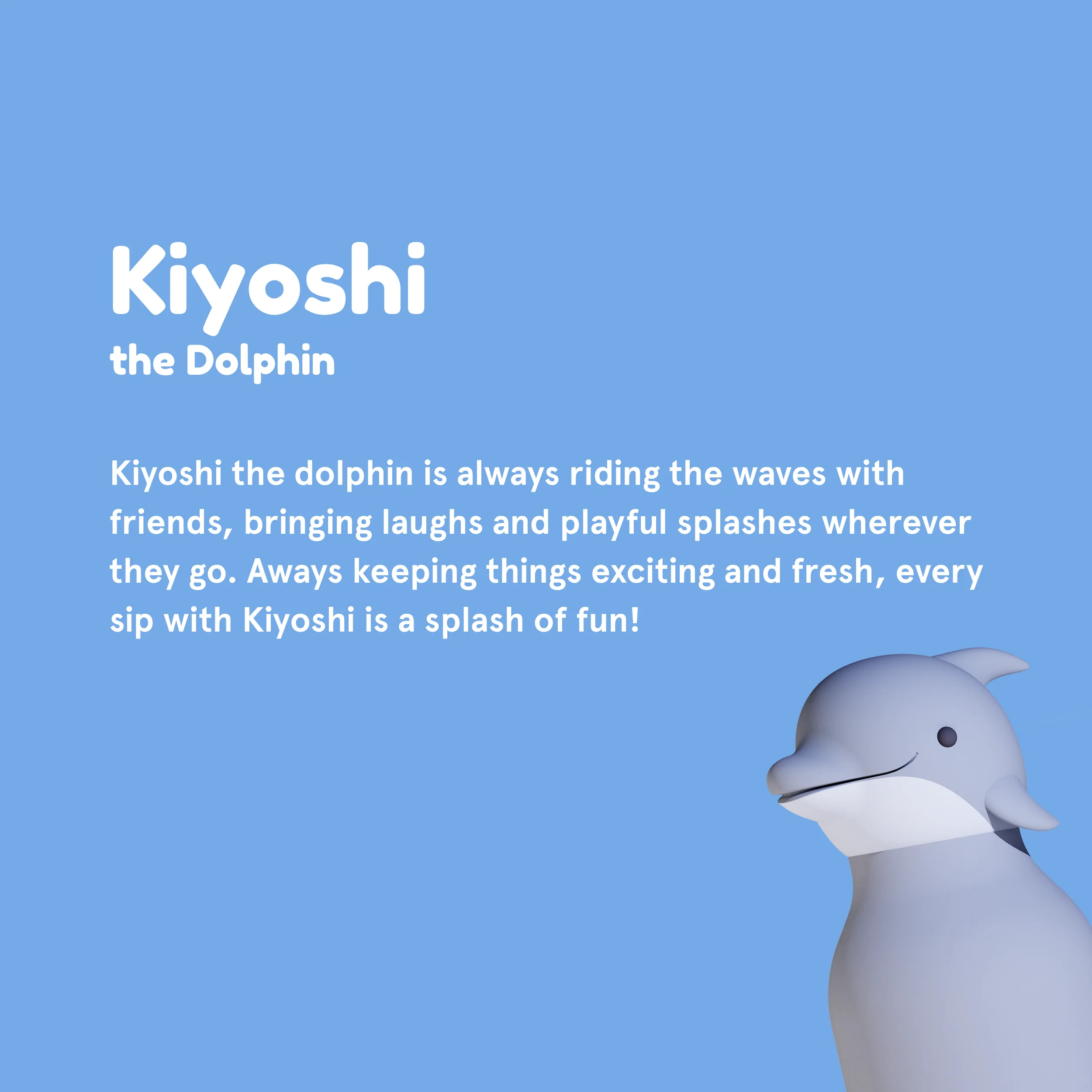 Asobu Dolphin Bestie Bottle - Image 2