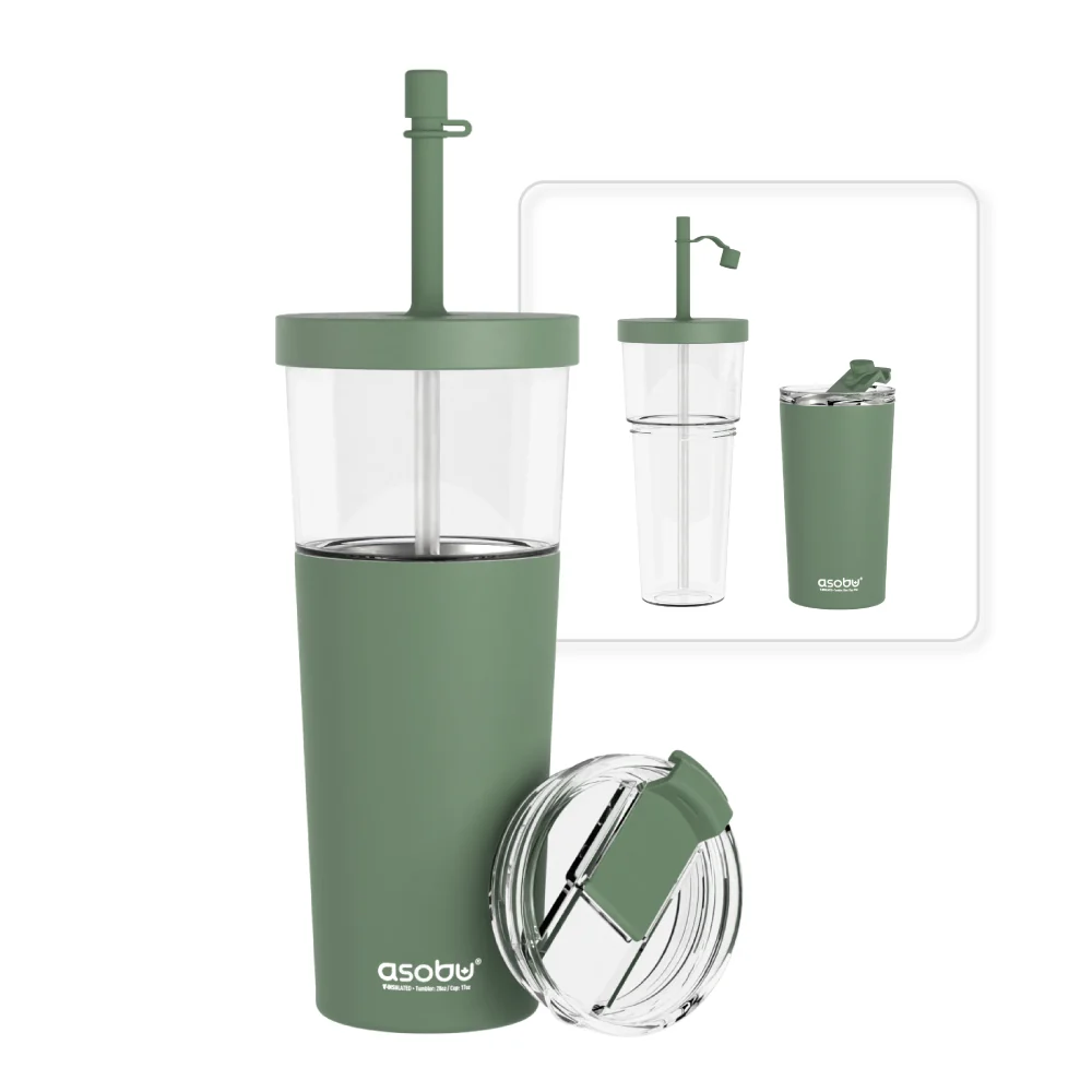Asobu Basil Green Marina Tumbler