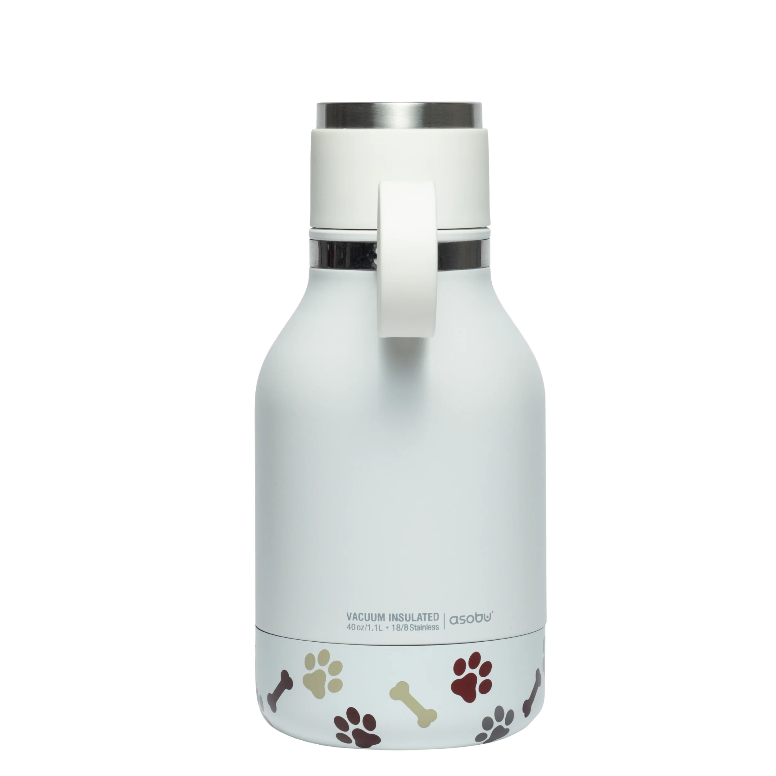 Asobu White Dog Bowl Bottle
