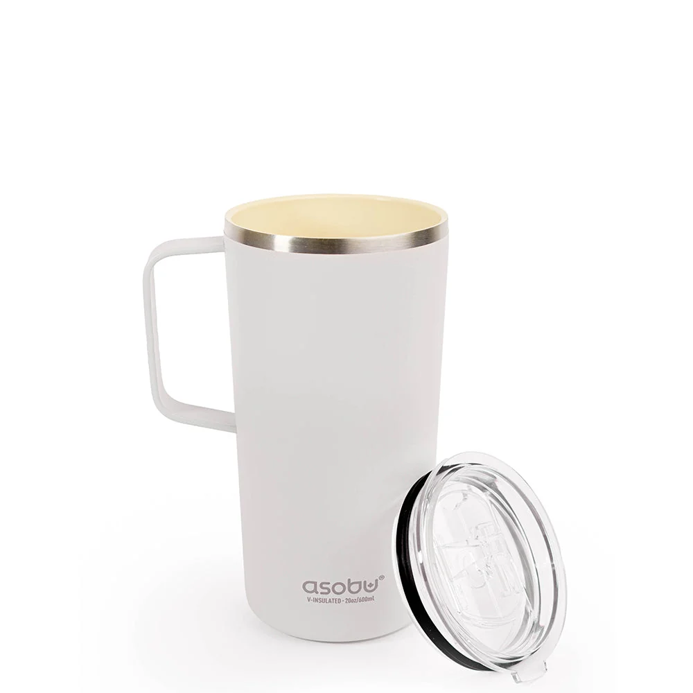 Asobu White Tower Mug