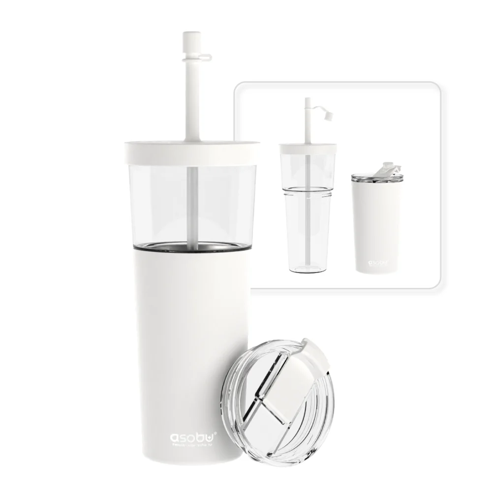 Asobu White Marina Tumbler - Image 2