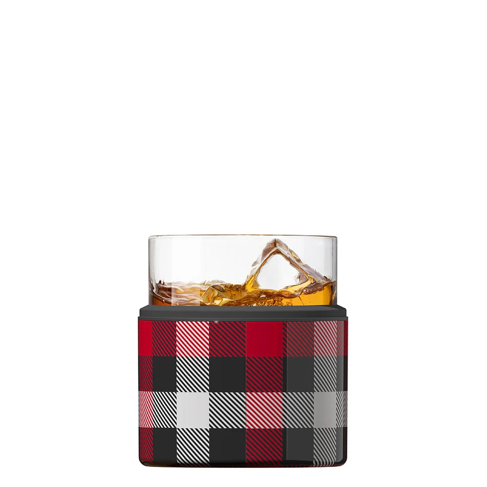 Asobu Plaid Whiskey Insulated Sleeve