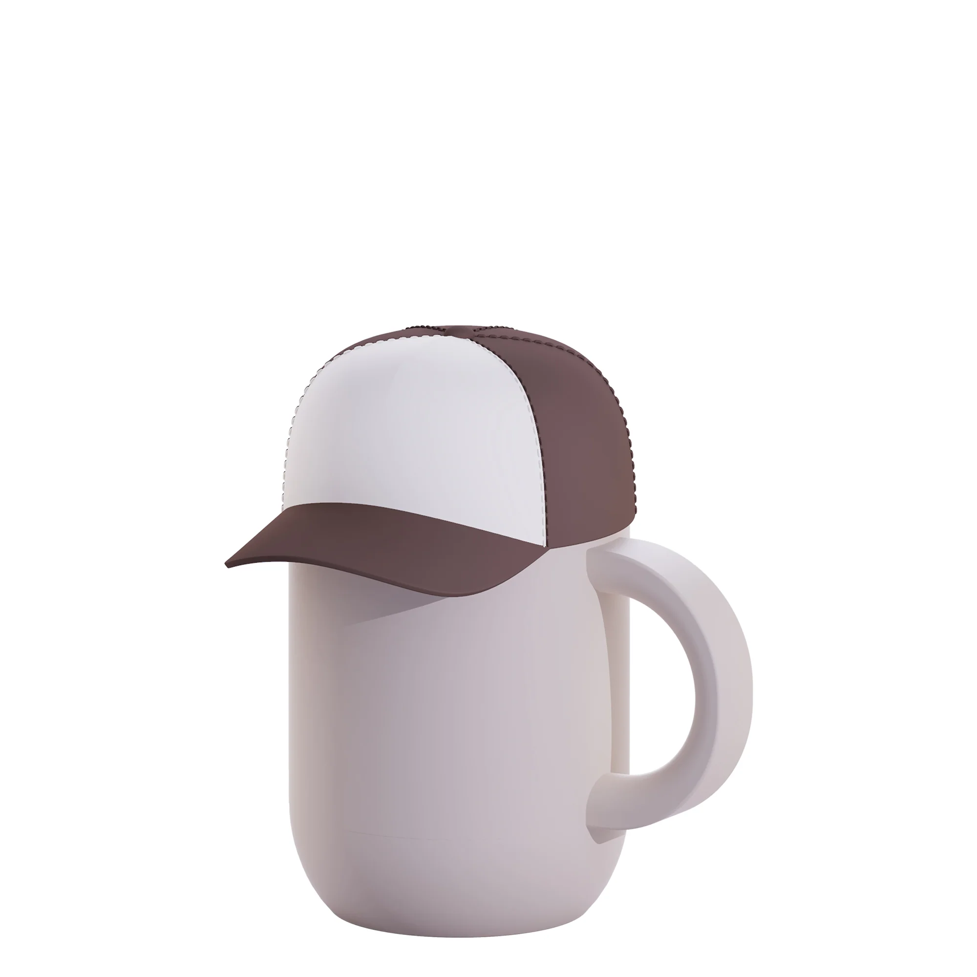 Asobu Happy Hats Trucker Cap Brown
