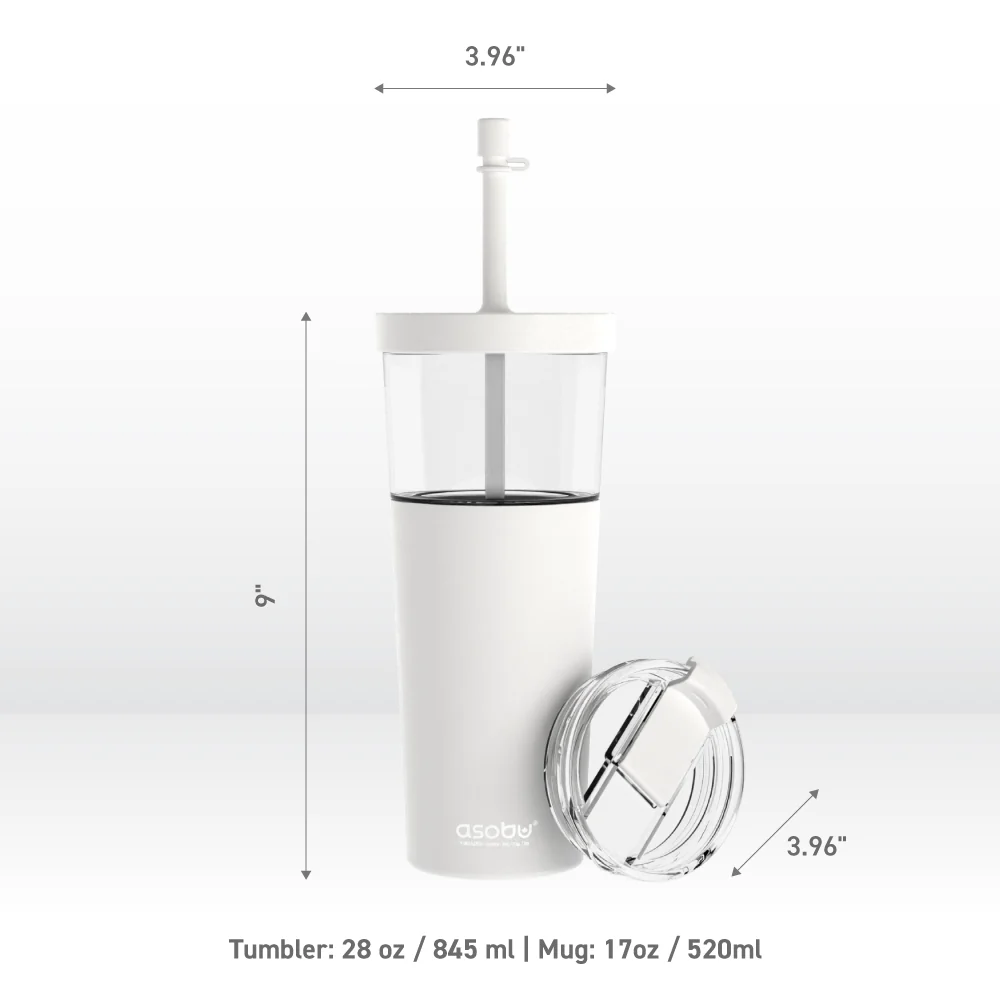 Asobu White Marina Tumbler - Image 7