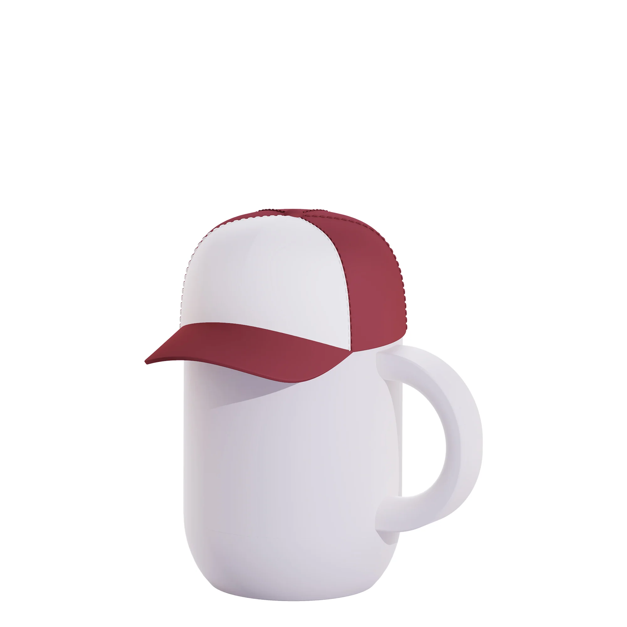 Asobu Happy Hats Trucker Cap Red