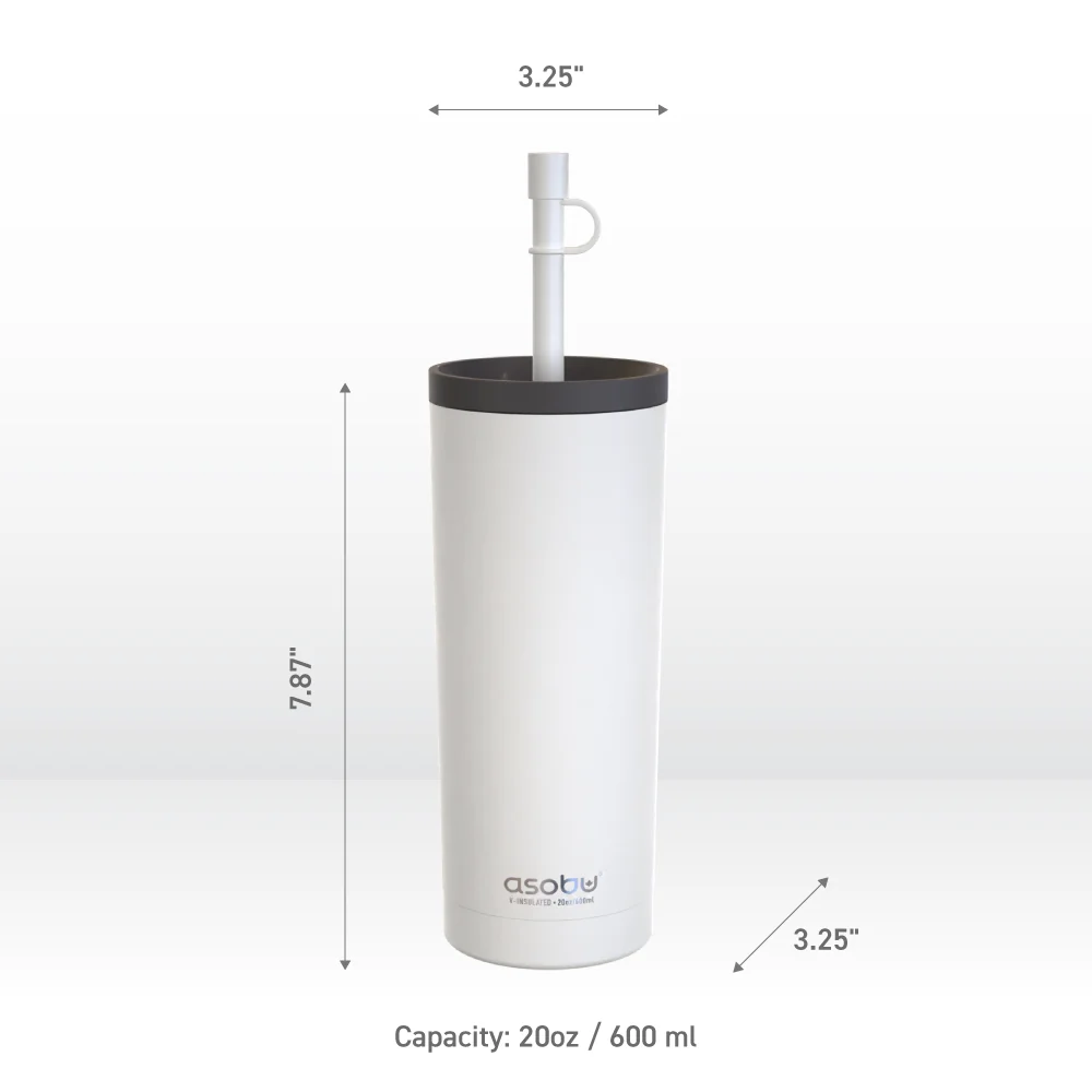 Asobu White Super Sippy Tumbler - Image 6