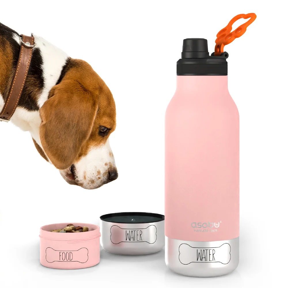 Asobu Pink Barky Bottle