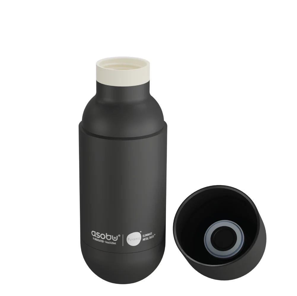 Asobu PuramicTM Black Orb Bottle