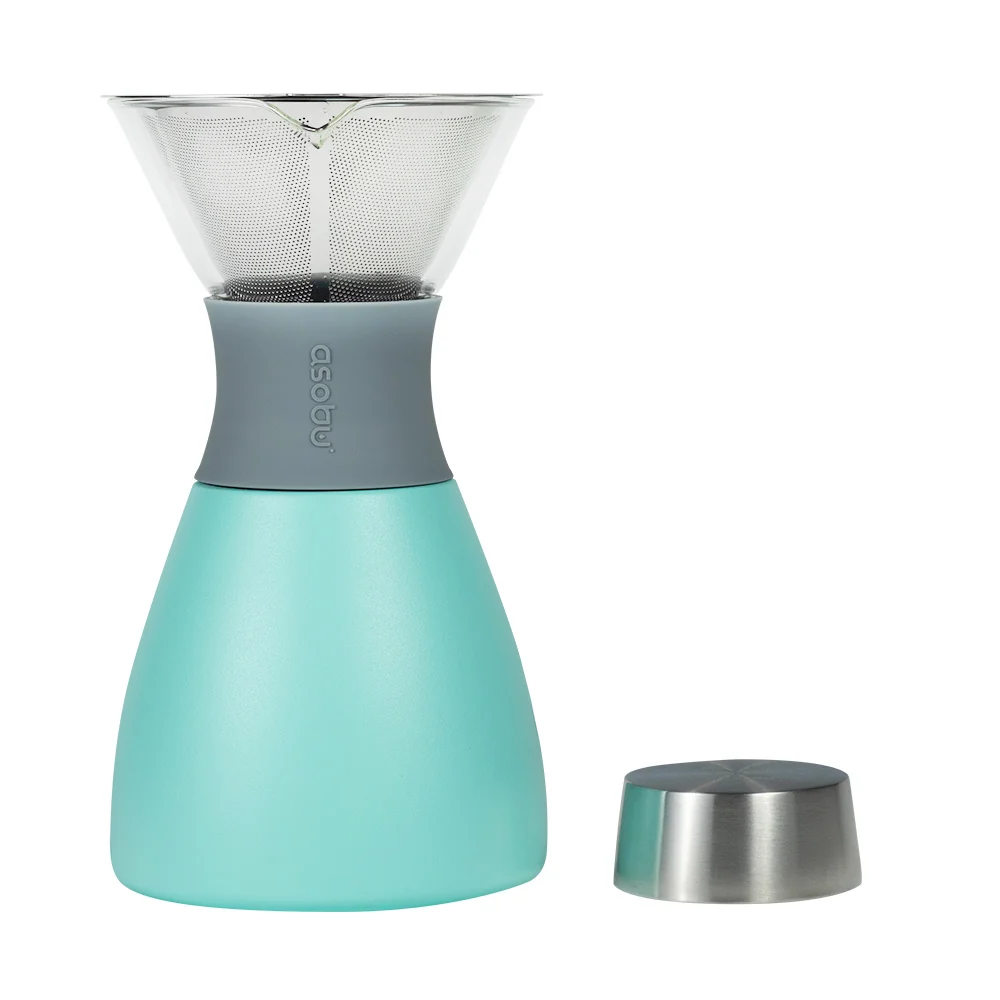 Asobu Teal Pour Over Coffee Maker
