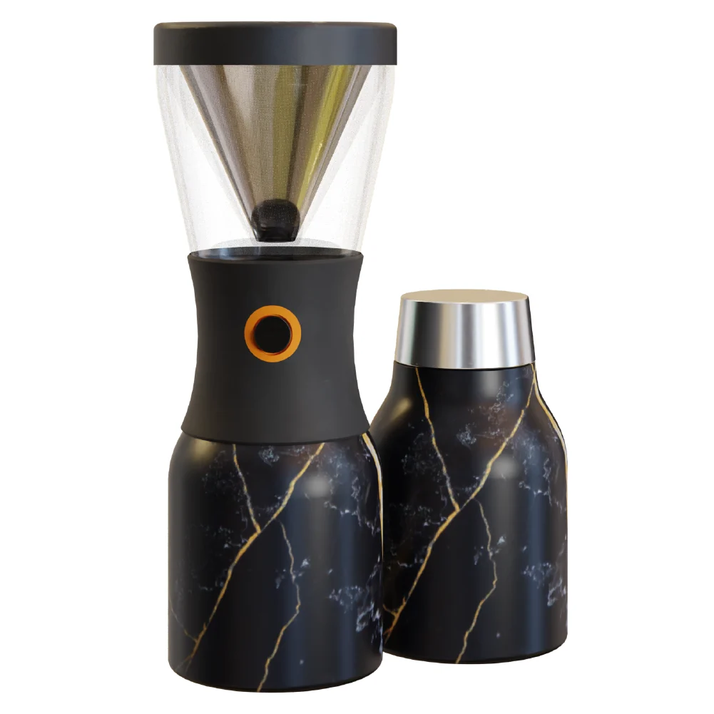 Asobu Midnight Marble Cold Brew Coffee Maker