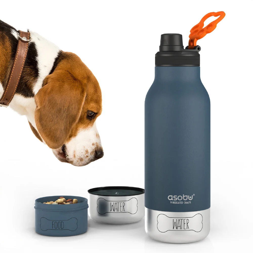 Asobu Blue Barky Bottle