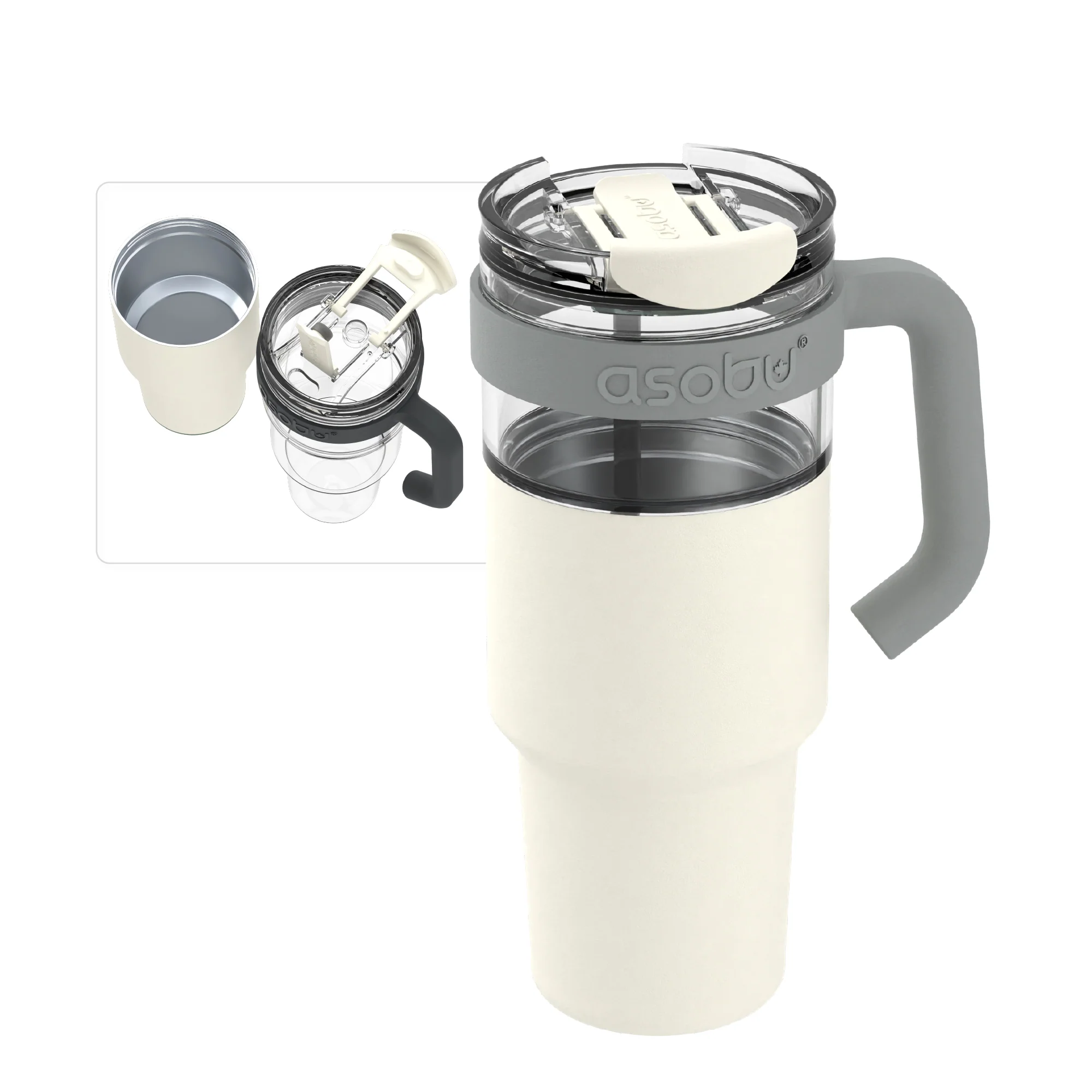 Asobu White Explorer 2-in-1
