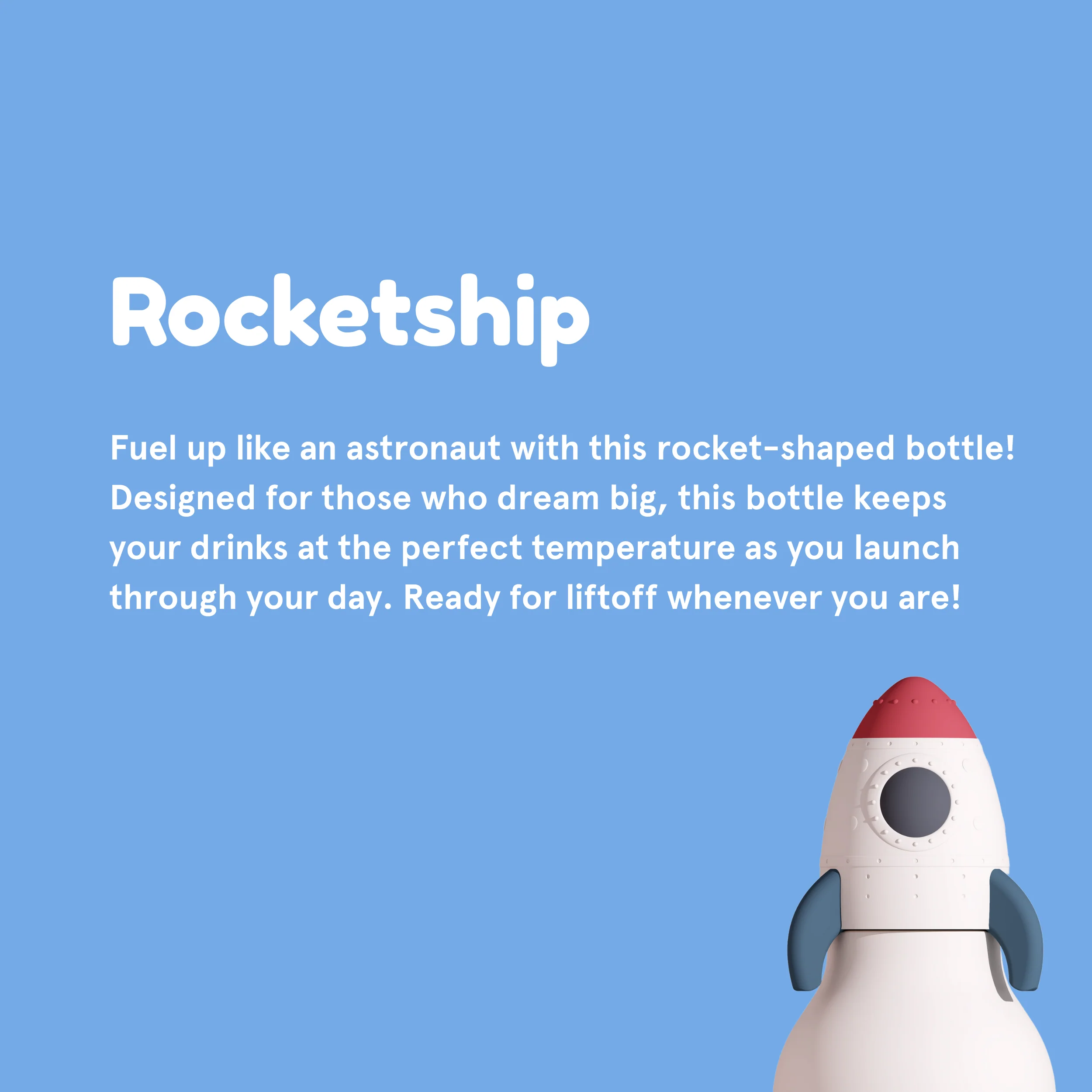 Asobu Rocketship Bestie Bottle - Image 2