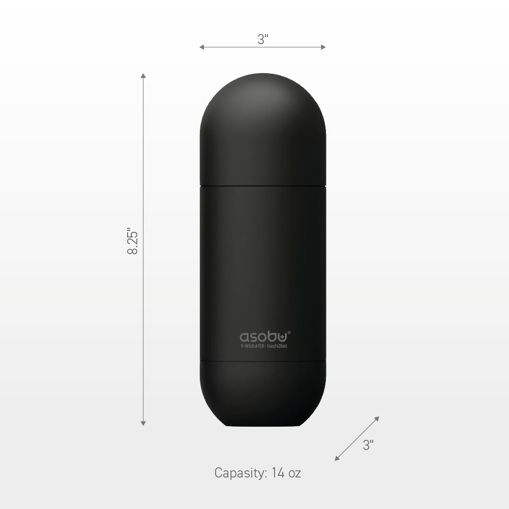 Asobu PuramicTM Black Orb Bottle - Image 4