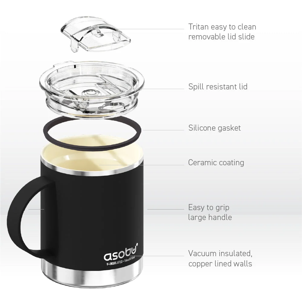 Asobu Midnight Marble Ultimate Mug - Image 4